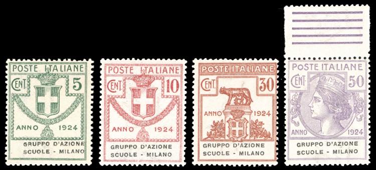 GRUPPO DAZIONE SCUOLE-MILANO 1924 ... 