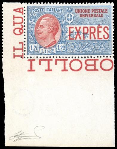 1922 - 1,20 lire, non emesso (8), ... 