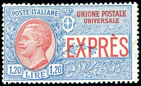 1922 - 1,20 lire, non emesso (8), ... 