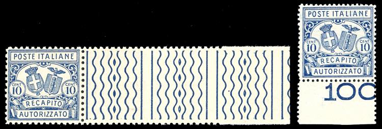 1928 - 10 cent., un esemplare ... 