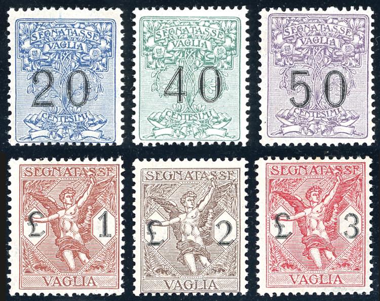 1924 - Serie completa (1/6), gomma ... 