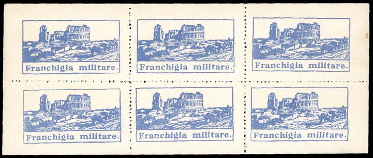 1943 - Franchigia, azzurro ... 