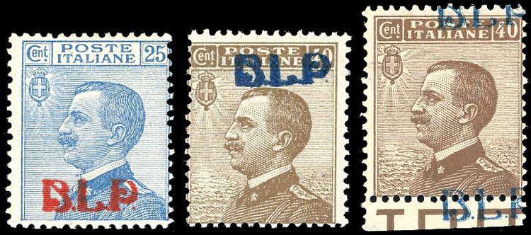 1921 - 25 cent. soprastampa BLP ... 