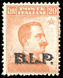 1923 - 20 cent. soprastampa BLP ... 