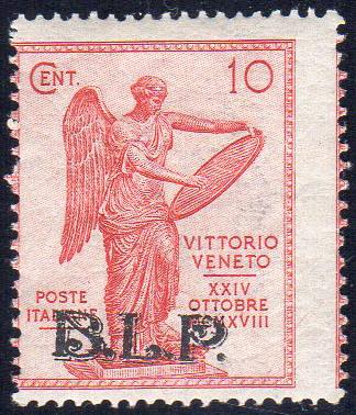 1922 - 10 cent. Vittoria, non ... 