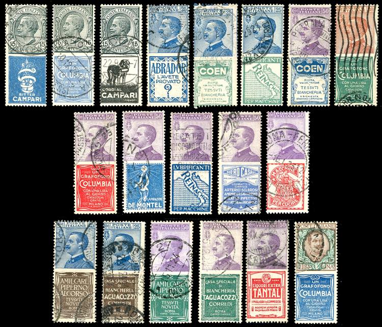 1924 - Pubblicitari, serie ... 