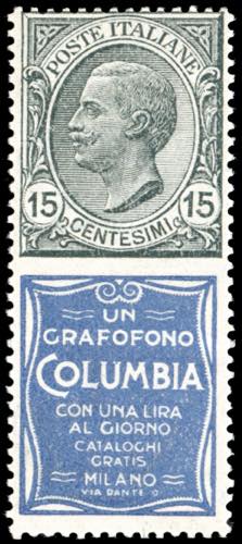 1924 - 15 cent. Columbia (2), ... 