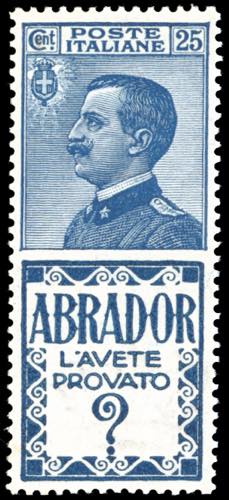 1924 - 25 cent. Abrador (4), ... 