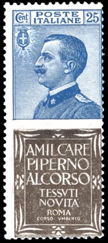 1924 - 25 cent. Piperno (6), ... 