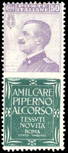 1924 - 50 cent. Piperno (13), ... 