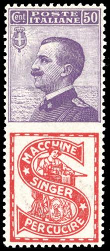 1924 - 50 cent. Singer (16), ... 