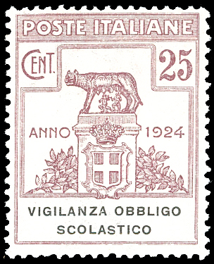 VIGILANZA OBBLIGO SCOLASTICO 1924 ... 