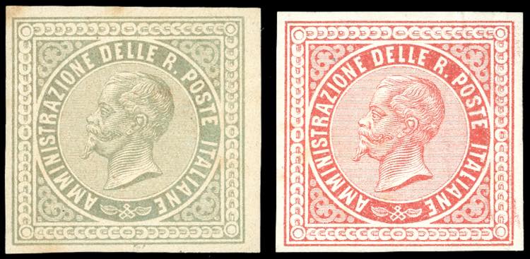 1863 - Due saggi raffiguranti ... 