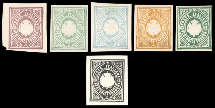 1864 - 1 cent. Stemma Periodici ... 