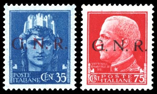 1943 - 35 cent. e 75 cent. ... 