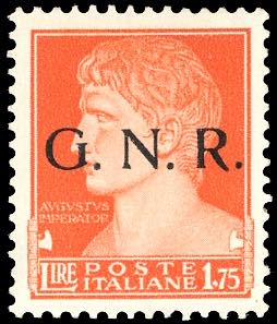 1943 - 1,75 lire arancio, ... 