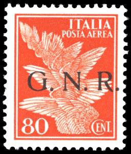 1943 - 80 cent., soprastampa ... 