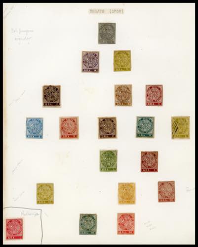 PROVE E SAGGI 1858 - Eccezionale ... 