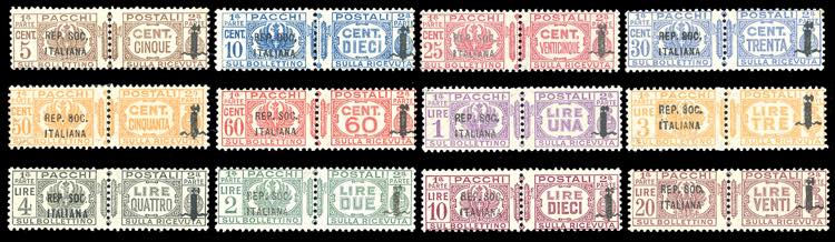 1944 - Soprastampati, serie ... 