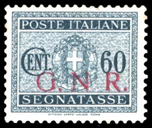 1943 - 60 cent., soprastampa ... 