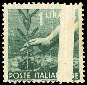 1945 - 1 lira Democratica (550), ... 
