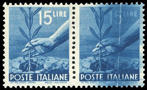 1946 - 15 lire Democratica (560), ... 