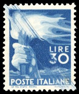 1945 - 30 lire Democratica (563), ... 