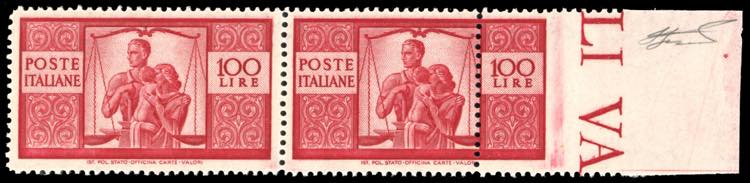 1946 - 100 lire Democratica, II ... 