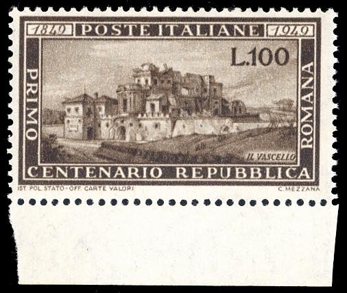 1949 - 100 lire Romana (600), ... 