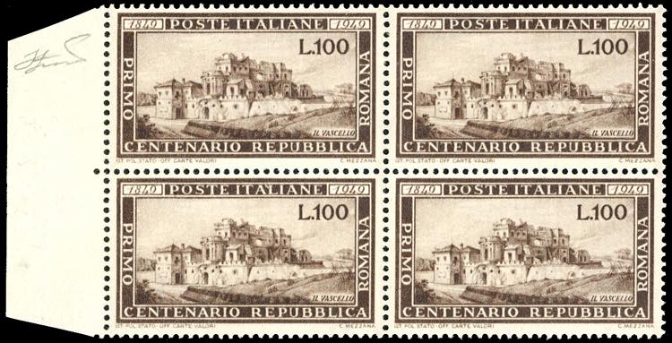 1949 - 100 lire Romana (600), ... 
