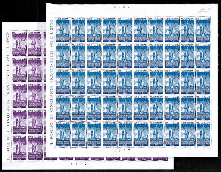 1950 - Radiodiffusione, serie ... 