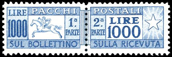 1954 - 1.000 lire Cavallino, ... 