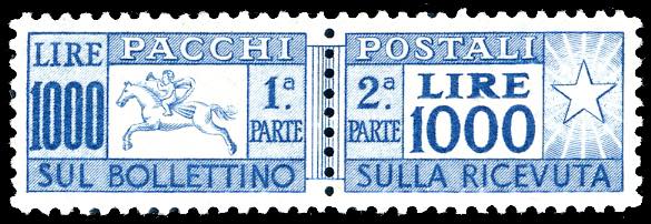 1954 - 1.000 lire Cavallino, ... 