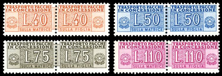 1953 - Filigrana ruota coricata, ... 