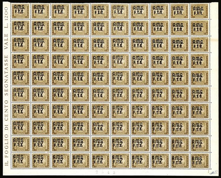 SEGNATASSE 1947 - 12 lire, ... 