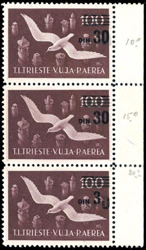 POSTA AEREA 1949 - 30 d. su 100 ... 