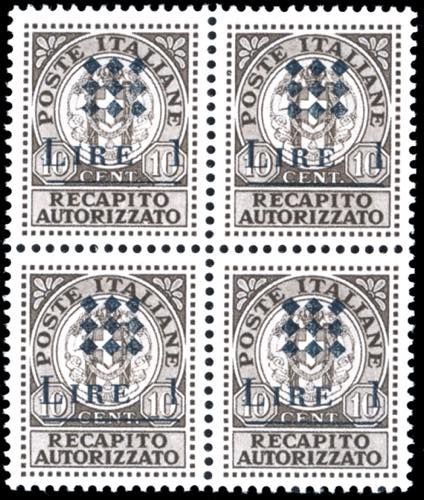 GIUDIZZOLO 1945 - 1 lira su 10 ... 