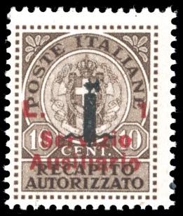 GUIDIZZOLO 1945 - 1 lira su 10 ... 