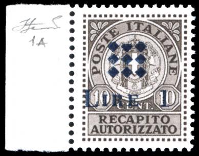 GUIDIZZOLO 1945 - 1 lira su 10 ... 