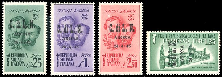 ARONA 1945 - Fratelli Bandiera, ... 