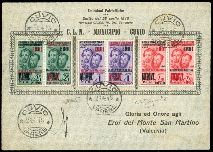 CUVIO 1945 - Fratelli Bandiera, la ... 