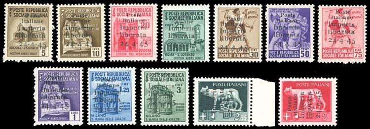 IMPERIA 1945 - Soprastampati, ... 