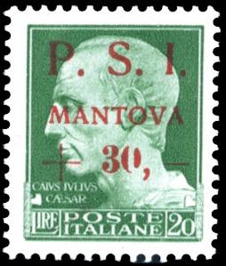 MANTOVA 1945 - 30 + 20 lire ... 