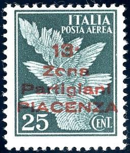 PIACENZA POSTA AEREA 1945 - 25 ... 