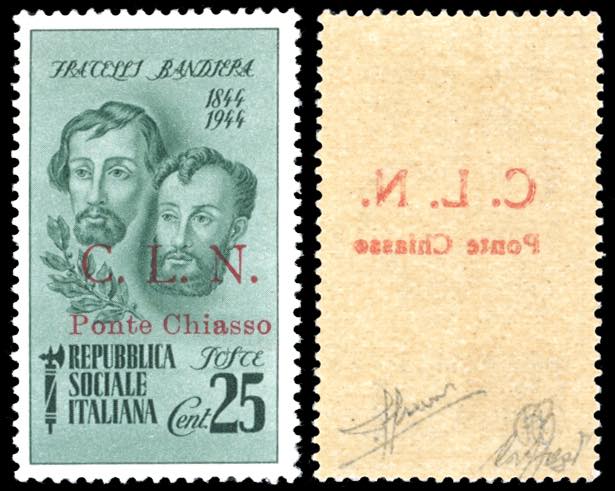 PONTE CHIASSO 1945 - 1 lira ... 