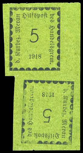 MERANO 1918 - 5 h. oliva coppia ... 