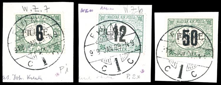 FIUME SEGNATASSE 1918/19 - Cifre ... 