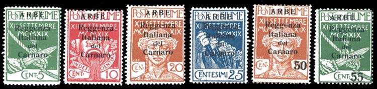 ARBE 1920 - Soprastampati in ... 