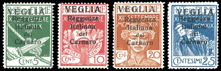 VEGLIA 1920 - Soprastampati in ... 