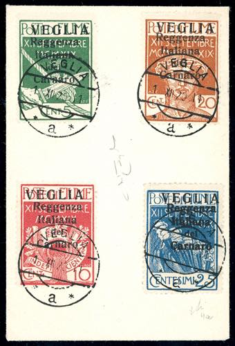VEGLIA 1920 - Soprastampati in ... 